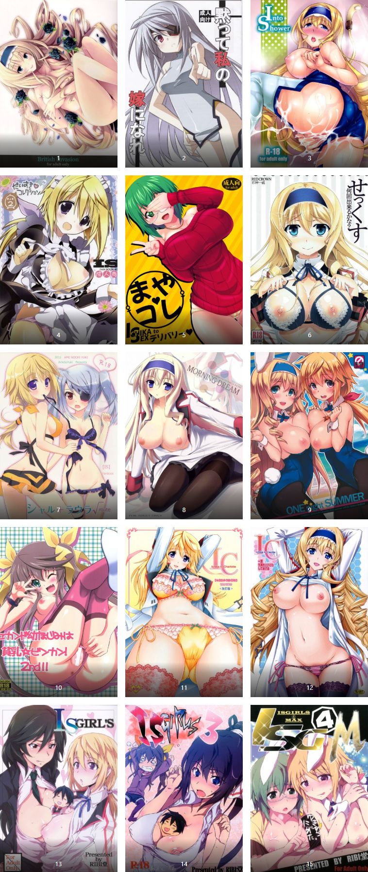 Infinite Stratos – PACK#4